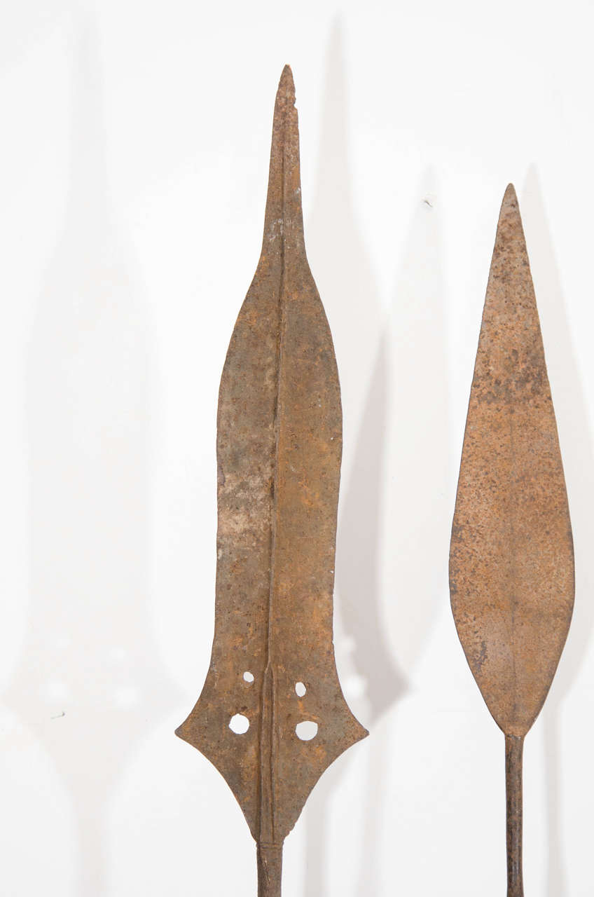 Congolese African Ceremonial Spears